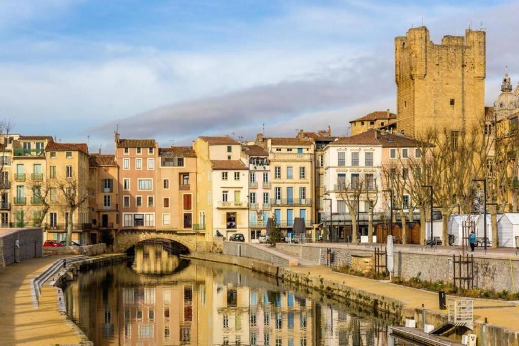 Narbonne Studio renové centre ville Extérieur photo