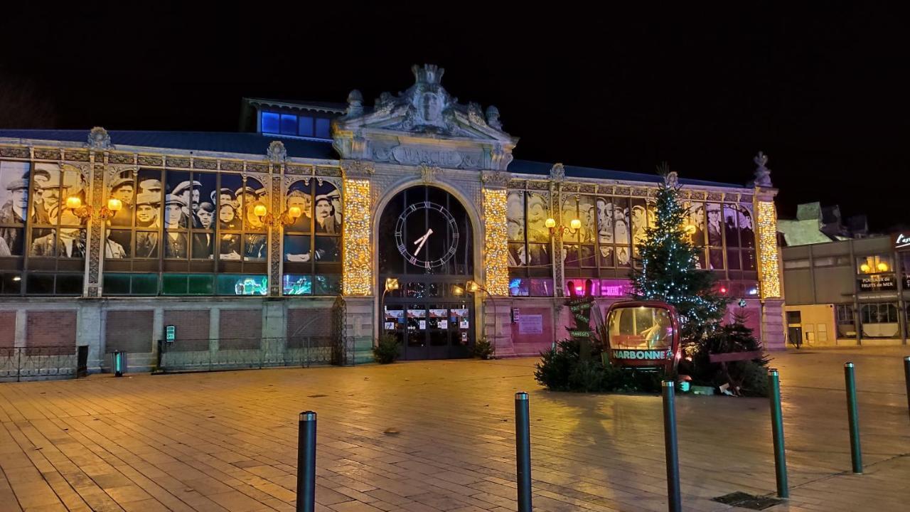Narbonne Studio renové centre ville Extérieur photo